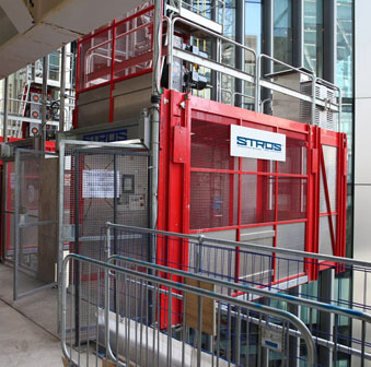 Monte-charges et ascenseurs de chantier